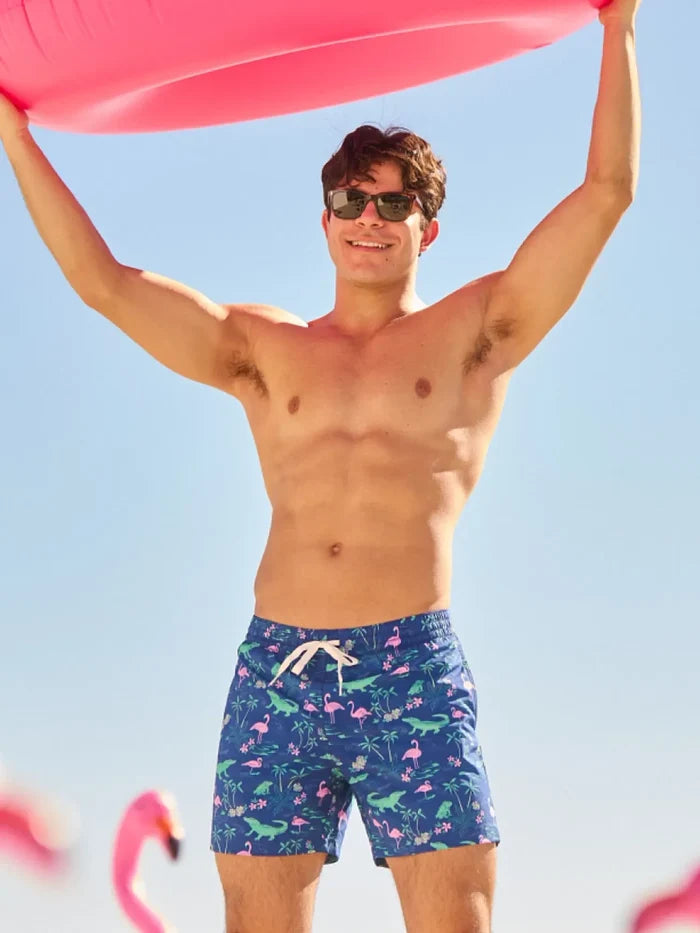 The Swamp & Circumstances 5.5" (Classic Lined Swim Trunk) - Image 1 - Chubbies Shorts