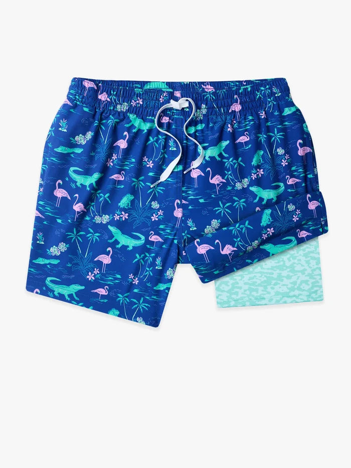 The Swamp & Circumstances 5.5" (Classic Lined Swim Trunk) - Image 1 - Chubbies Shorts