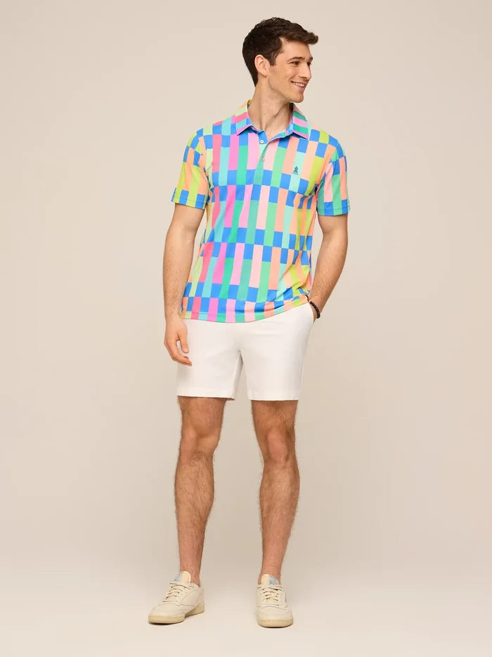 The Technicolor Stitches (Range Polo) - Image 4 - Chubbies Shorts