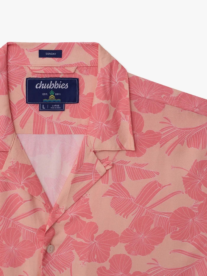 The Tropic Tango (Rayon Sunday Shirt) - Image 4 - Chubbies Shorts