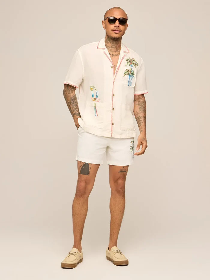 The Tropical Perch (Coastline Shirt) - Image 4 - Chubbies Shorts