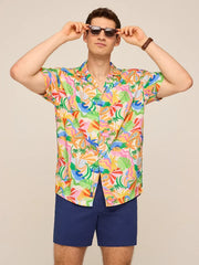 The Trouble In Paradise (Rayon Sunday Shirt) - Image 1 - Chubbies Shorts