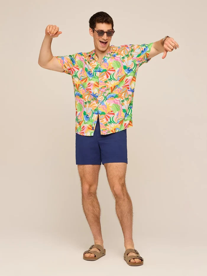 The Trouble In Paradise (Rayon Sunday Shirt) - Image 5 - Chubbies Shorts