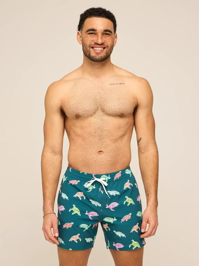 The Turtally Awesomes 5.5" (Classic Swim Trunk) - Image 3 - Chubbies Shorts