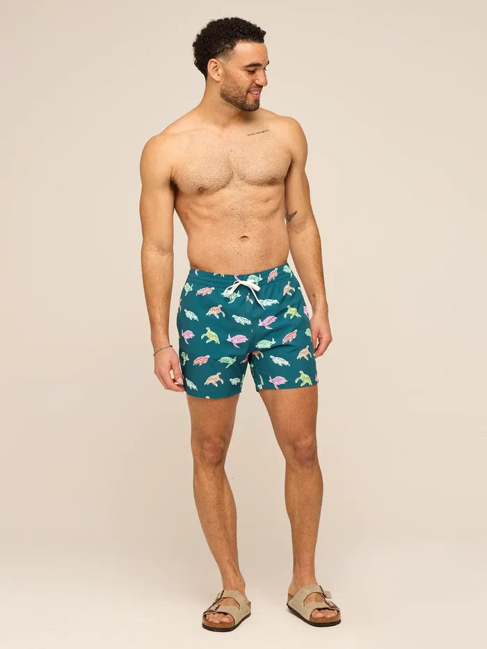 The Turtally Awesomes 5.5" (Classic Swim Trunk) - Image 5 - Chubbies Shorts