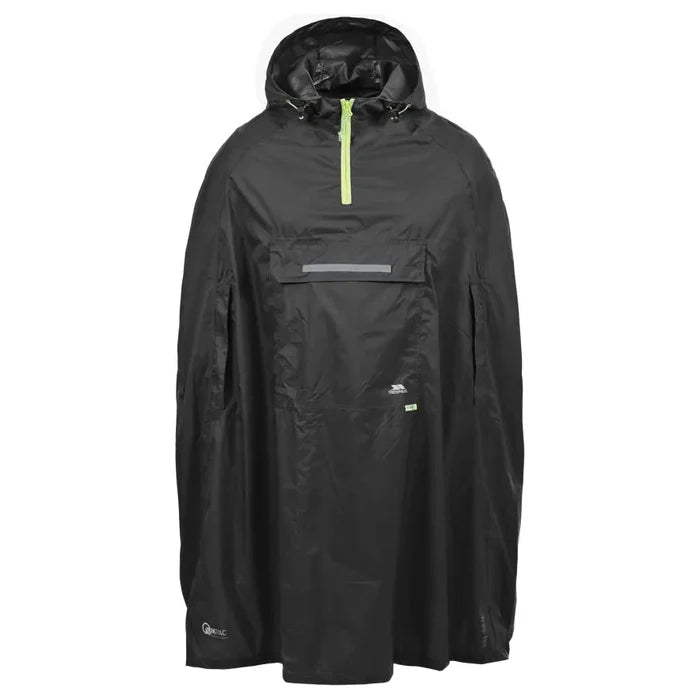 Trespass Qikpac Poncho, Sort Trespass
