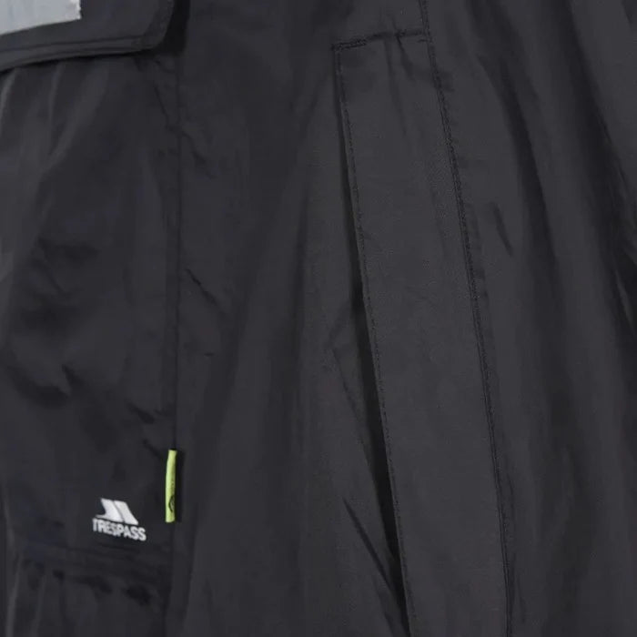 Trespass Qikpac Poncho, Sort Trespass