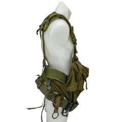 USGI 1st Gen Woodland Load Bearing Vest w/ Belt - Small - Film Production Used - Combat Vests & Rigs