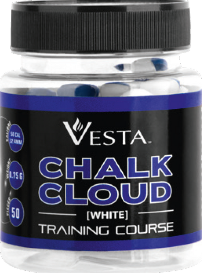 Vesta Chalk Cloud kugler, .50, 50 stk Vesta
